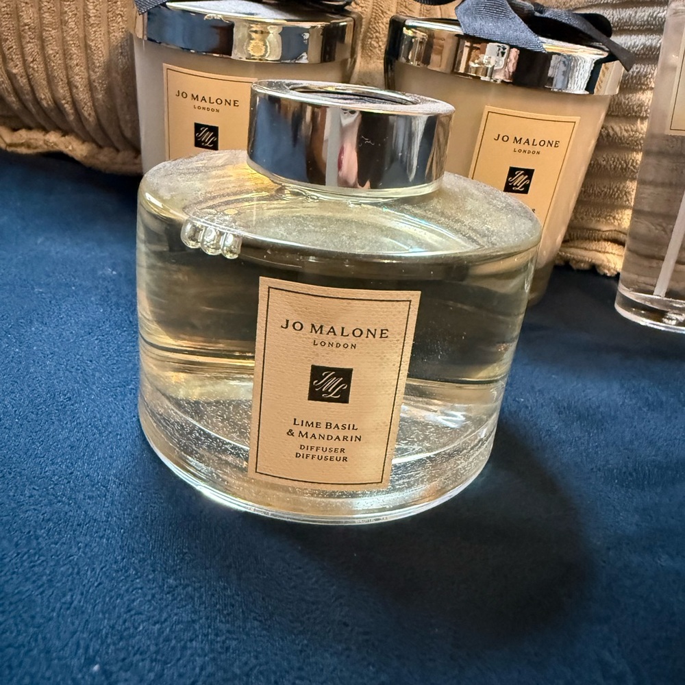 Jo Malone Candle Diffuser Soap Room Spray Pear Lime Basil Set - Picture 2 of 5